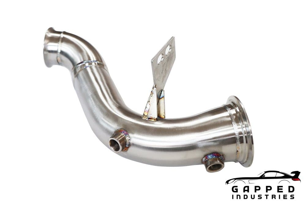 Gapped Industries W205 C43/C450/C400 & W213 E43/E450/E400 Catless Race Downpipes [M276]